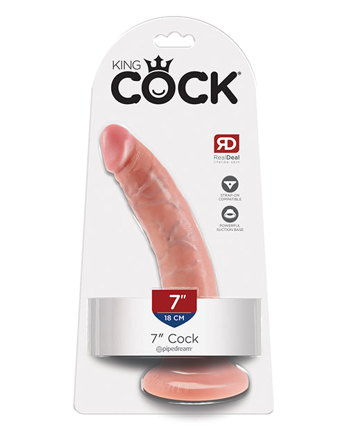 King Cock 7' Cock - Flesh