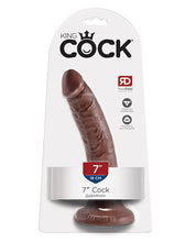 King Cock 7' Cock - Brown