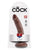 King Cock 7' Cock - Brown