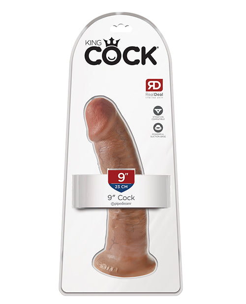 King Cock 9' Cock - Tan