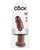 King Cock 9' Cock - Brown