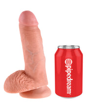 King Cock 7' Cock w/Balls - Flesh