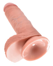 King Cock 7' Cock w/Balls - Flesh