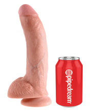 King Cock 9' Cock w/Balls - Flesh