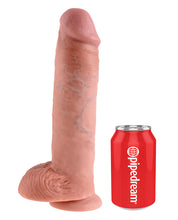 King Cock 11' Cock w/Balls - Flesh