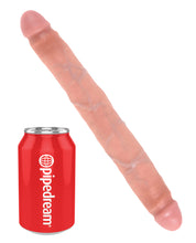 King Cock 12' Slim Double - Flesh