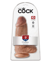 King Cock 9' Chubby - Tan