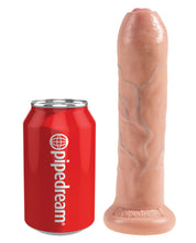 King Cock 7' Uncut Dildo - Flesh