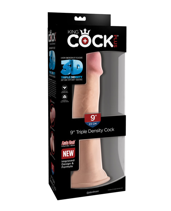 King Cock Plus 9' Triple Density Cock