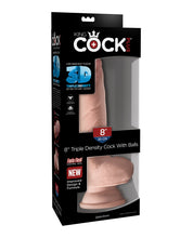 King Cock Plus 8' Triple Density Cock w/Balls