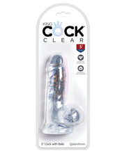 King Cock Clear 5' Cock w/Balls