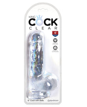 King Cock Clear 6' Cock w/Balls