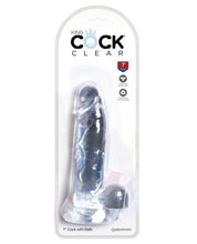 King Cock Clear 7' Cock w/Balls