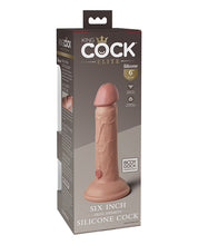 King Cock Elite 6' Dual Density Silicone Cock - Light