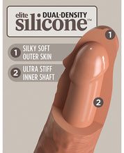 King Cock Elite 6' Dual Density Silicone Cock - Tan