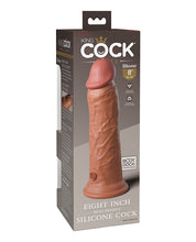 King Cock Elite 8' Dual Density Silicone Cock - Tan