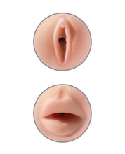 Pipedream Extreme Toyz Tight Grip Dual Density Squeezable Strokers - Pussy & Mouth