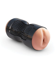 Pipedream Extreme Toyz Tight Grip Dual Density Squeezable Strokers - Pussy & Ass