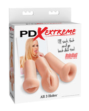 Pipedream Extreme Toyz All 3 Holes Masturbator
