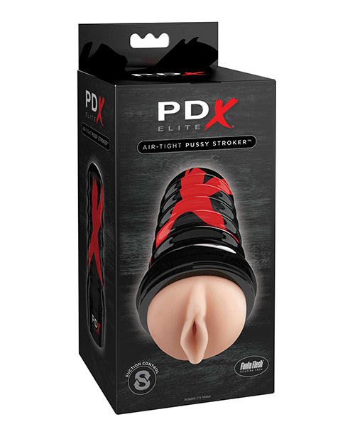 PDX Elite Air Tight Pussy Stroker - Brown