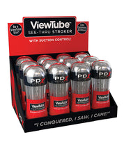 PDX Elite ViewTube See-Thru Stroker - Display of 12