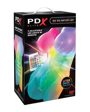 PDX Elite Go-Go Bator LED Mega Masturbator - Frosted