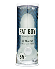 Perfect Fit Fat Boy Original Ultra Fat 5.5' - Clear