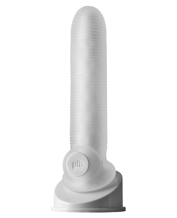 Perfect Fit Fat Boy Micro Ribbed Sheath 7.5' - Clear