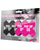 Peekaboos Pay Up Pasties - 2 Pairs 1 Black/1 Pink