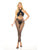 Pink Lipstick Gives You Hell Halter Bra, Pantyhose & G-String Black O/S