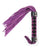 Plesur 15" Leather Flogger - Purple