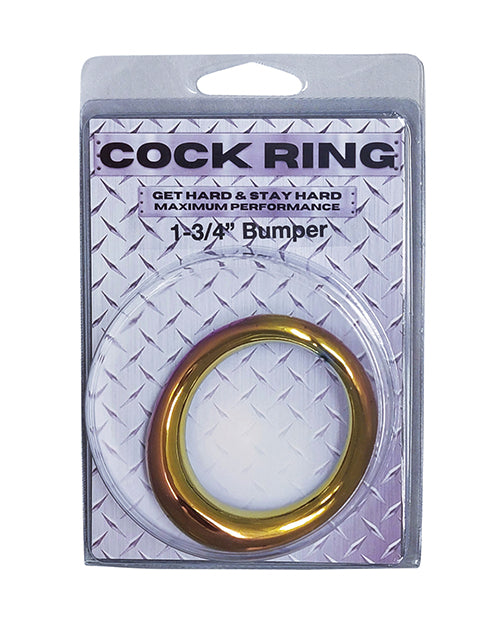 Plesur 1-3/4' Metal Cock Ring - Rainbow