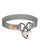 Plesur Heart Lock Collar - Holographic White