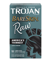 Trojan BareSkin Raw Condoms - Pack of 10