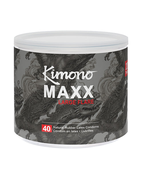 Kimono Maxx Large Flare Display Bowl - Assorted Colors  Display of 40