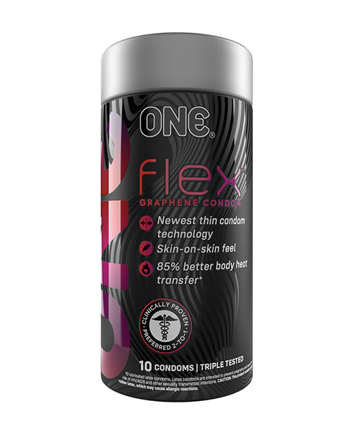 One Flex Graphene Condoms - Pack of 10
