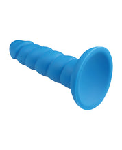 Rock Candy Suga Daddy 5.5' Silicone Dildo - Blue