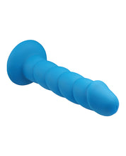 Rock Candy Suga Daddy 8' Silicone Dildo - Blue