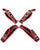 Rouge Chest Harness Large - Black/Red