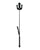 Rouge Devil Riding Crop - Black