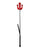 Rouge Devil Riding Crop - Red