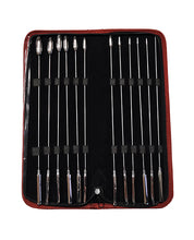 Rouge Stainless Steel Rosebud Dilator Set - Set of 12