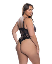Fierce Lace Teddy - Leopard S/M