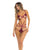 Rene Rofe Walk Away Strappy Teddy Burgundy M/L