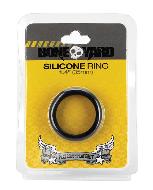 Boneyard 1.4' Silicone Ring - Black