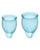 Satisfyer Feel Confident Menstrual Cup - Light Blue