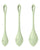Satisfyer Yoni Power 2 Balls Training Set - Light Green