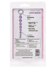 First Time Love Beads - Purple