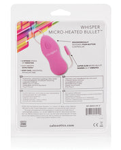 Whisper Micro Heated Bullet - Pink