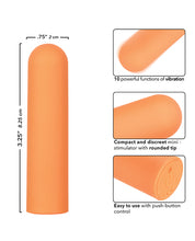 Turbo Buzz Rounded Bullet Stimulator - Orange